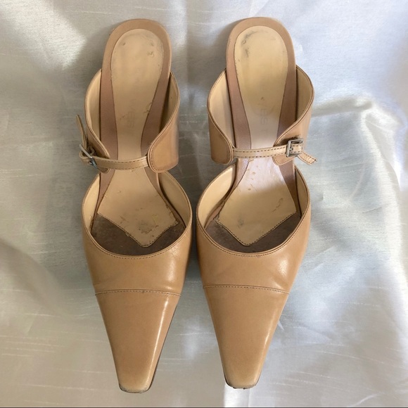 Nine West Shoes Nine West Nude Heels Poshmark